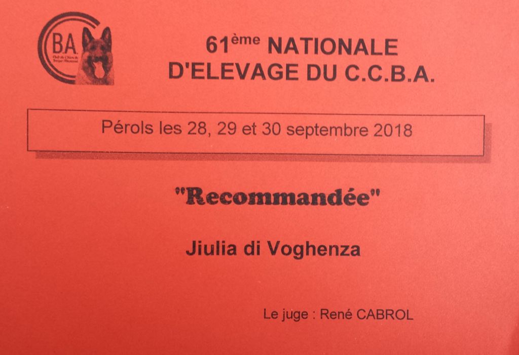 CH. Jiulia Di Voghenza